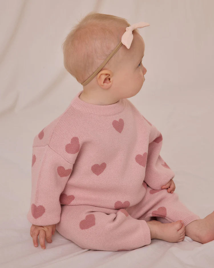 Quincy Mae - Heart sweater