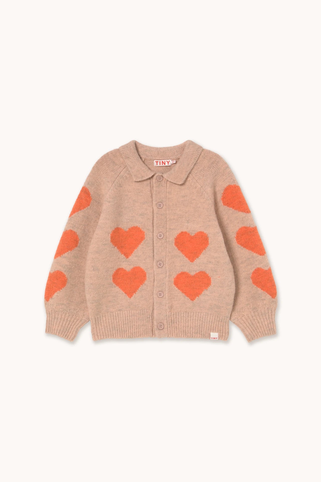 Tiny Cottons - Hearts Cardigan