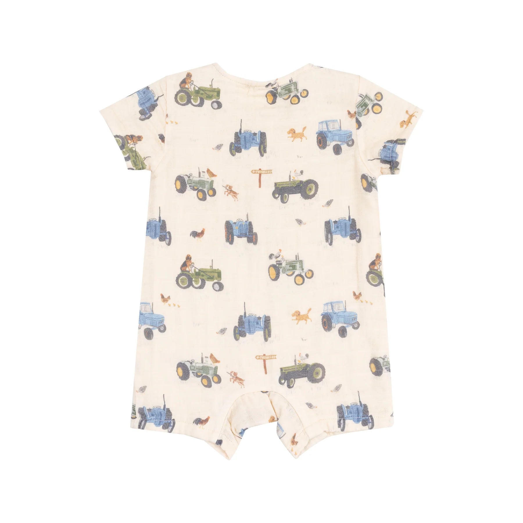 Angel Dear - Barboteuse Henley Tracteur