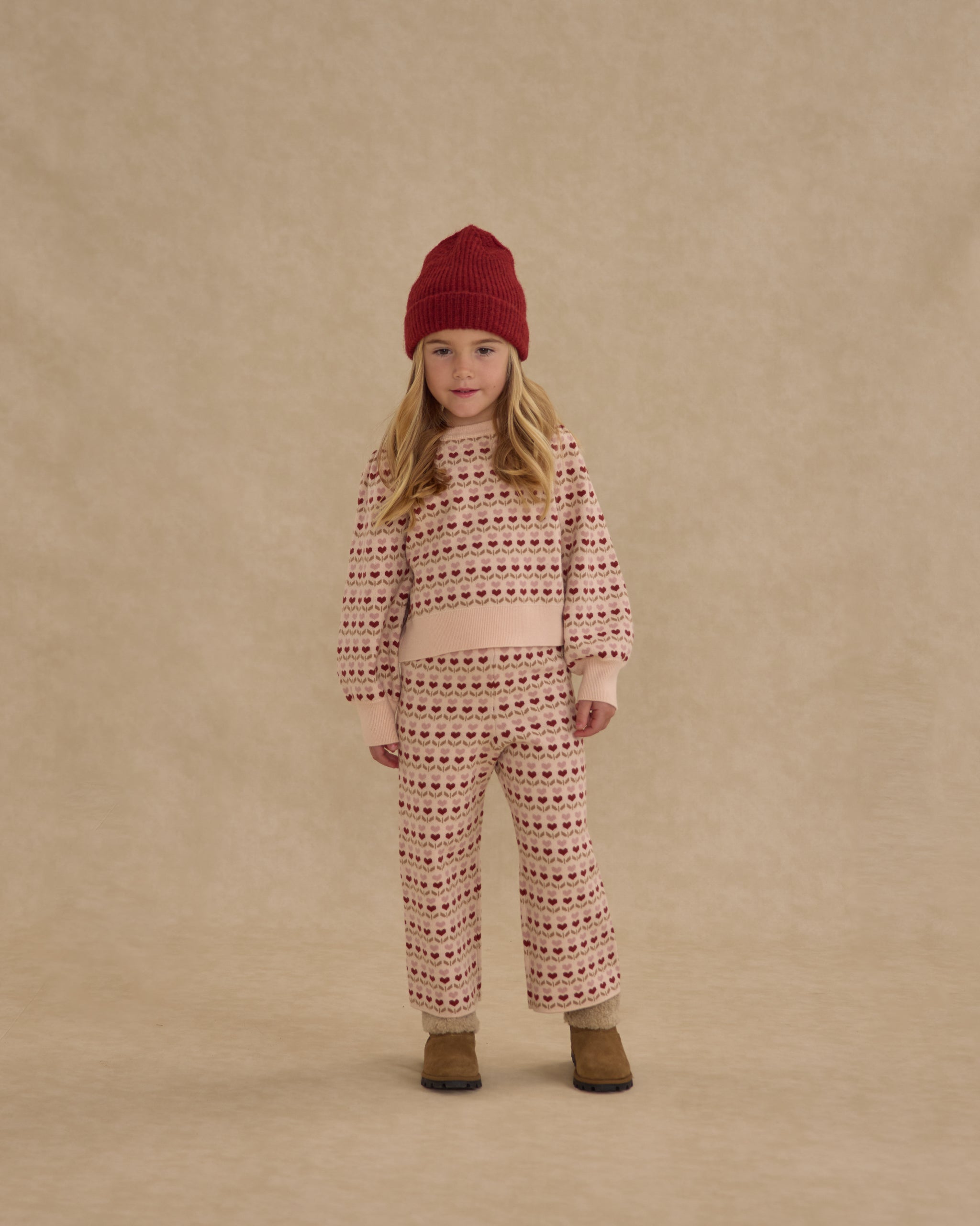 Rylee + Cru - Ensemble en Maille Jacquard