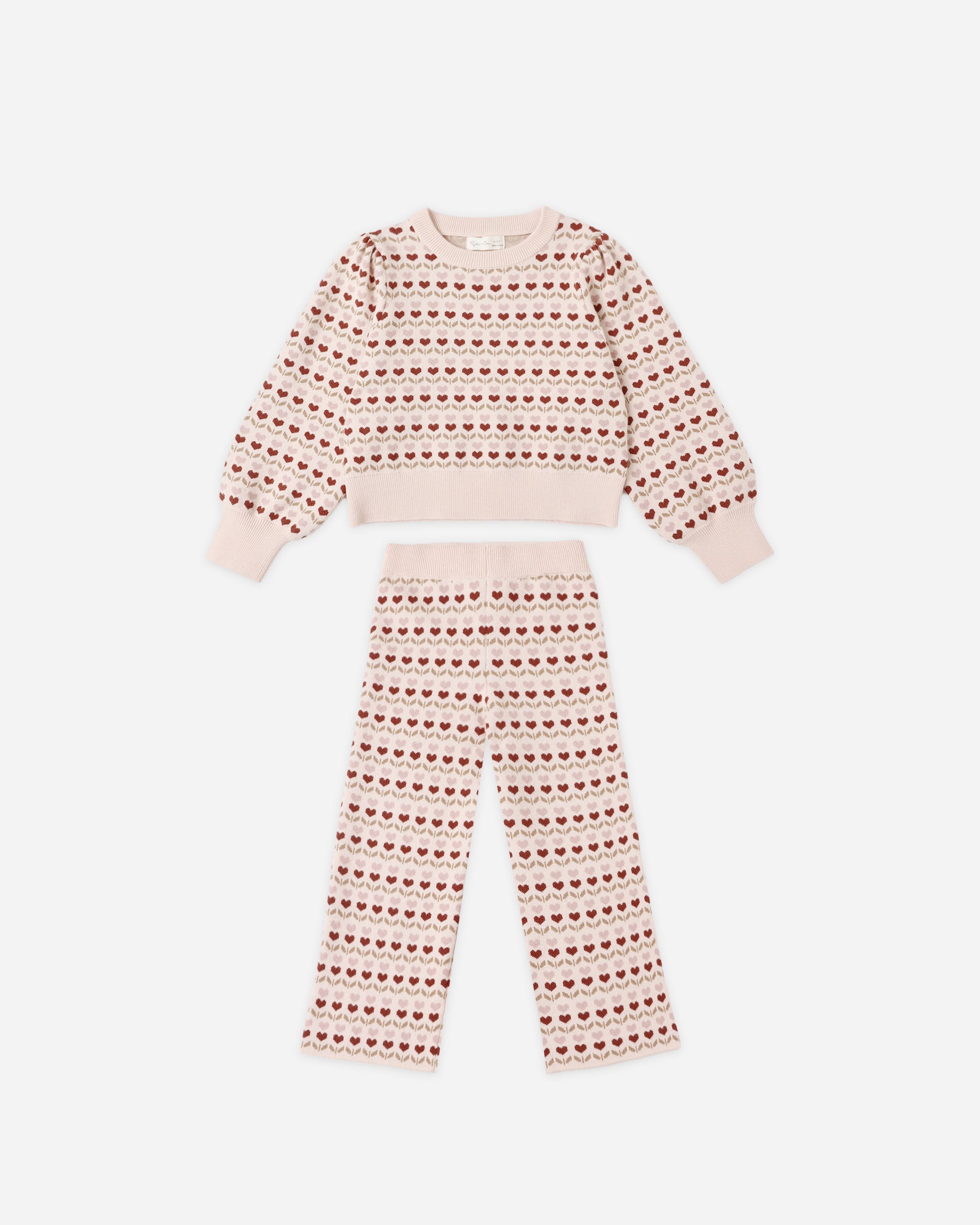 Rylee + Cru - Ensemble en Maille Jacquard
