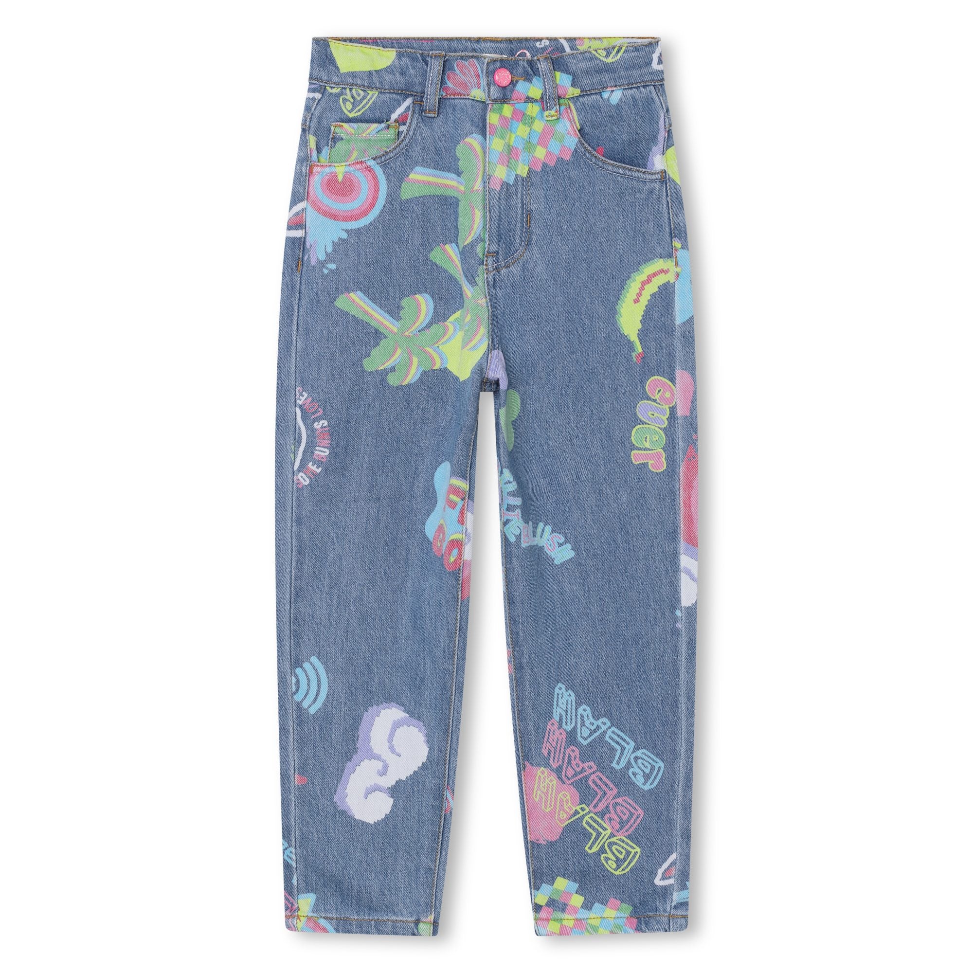 Billieblush - Jean Denim avec Motifs
