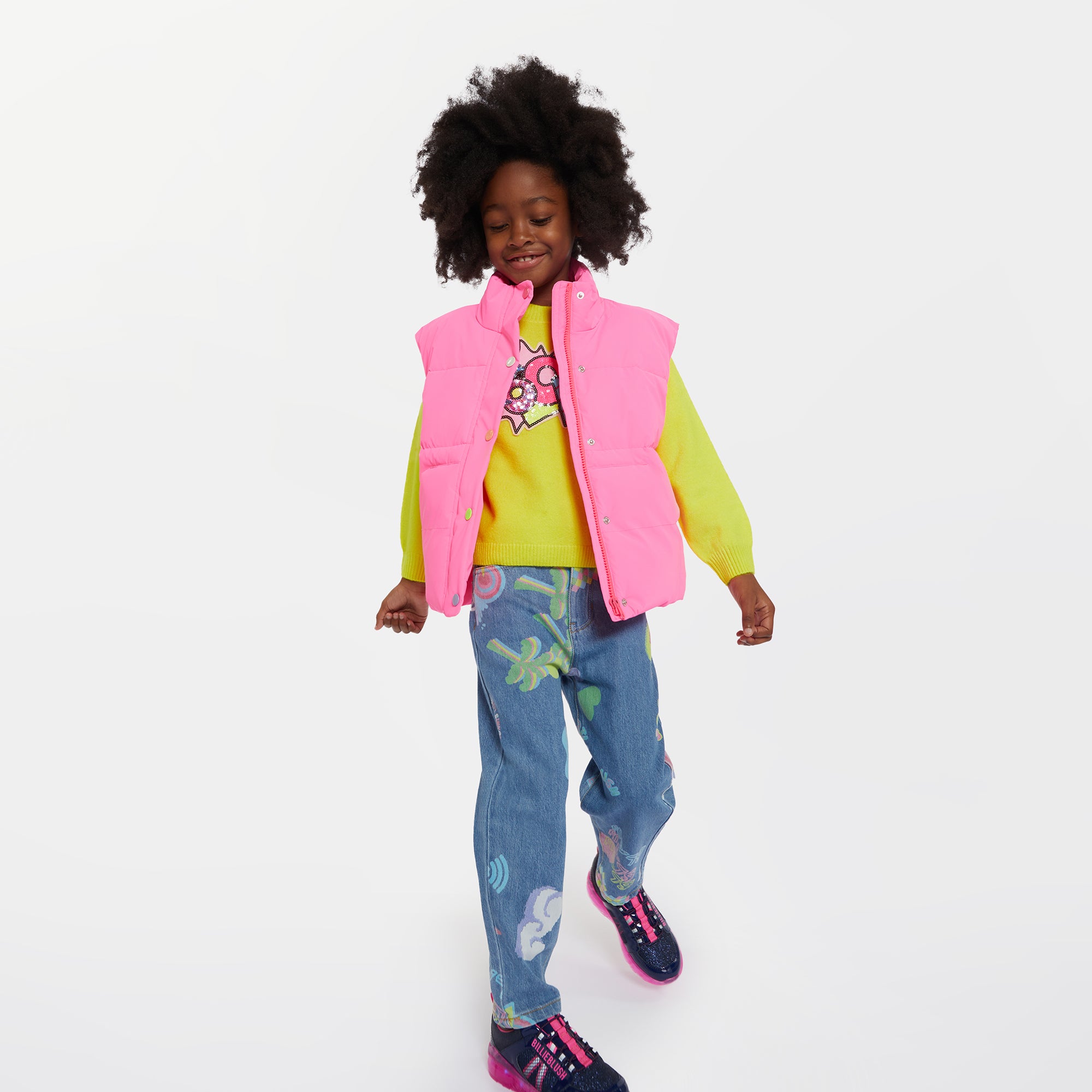 Billieblush - Jean Denim avec Motifs