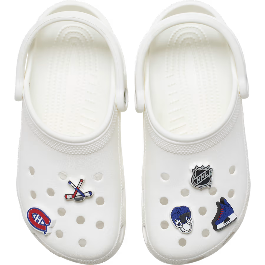 Crocs - Ensemble de 5 breloques NHL Canadiens Montréal