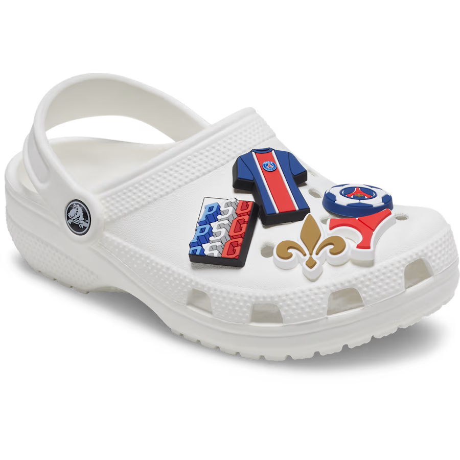 Crocs - Ensemble de 5 breloques Paris Saint-Germain