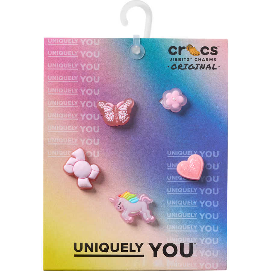 Crocs - Ensemble de 5 breloques Tiny Girl Favorites