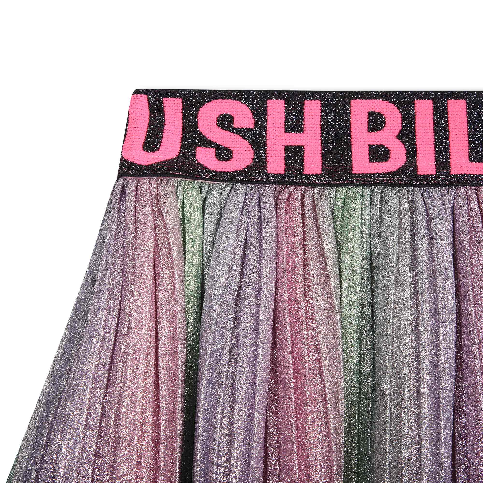 Billieblush Metallic Pleated Skirt