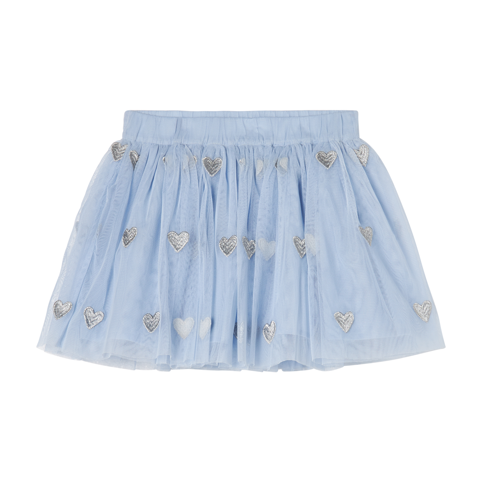 Stella McCartney - Tulle Skirt with Sequin Hearts