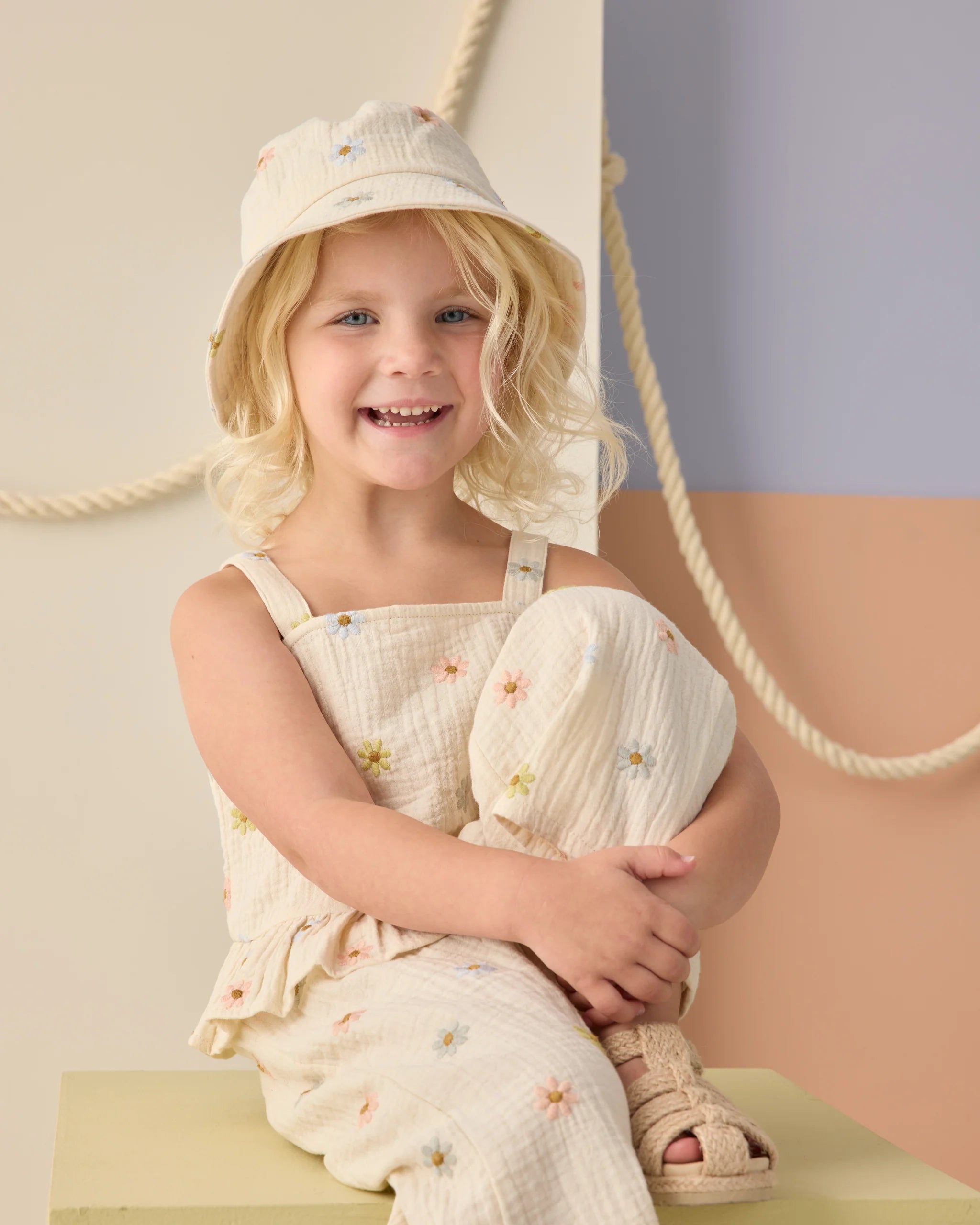Rylee + Cru - Kayli Set Marguerites Brodées