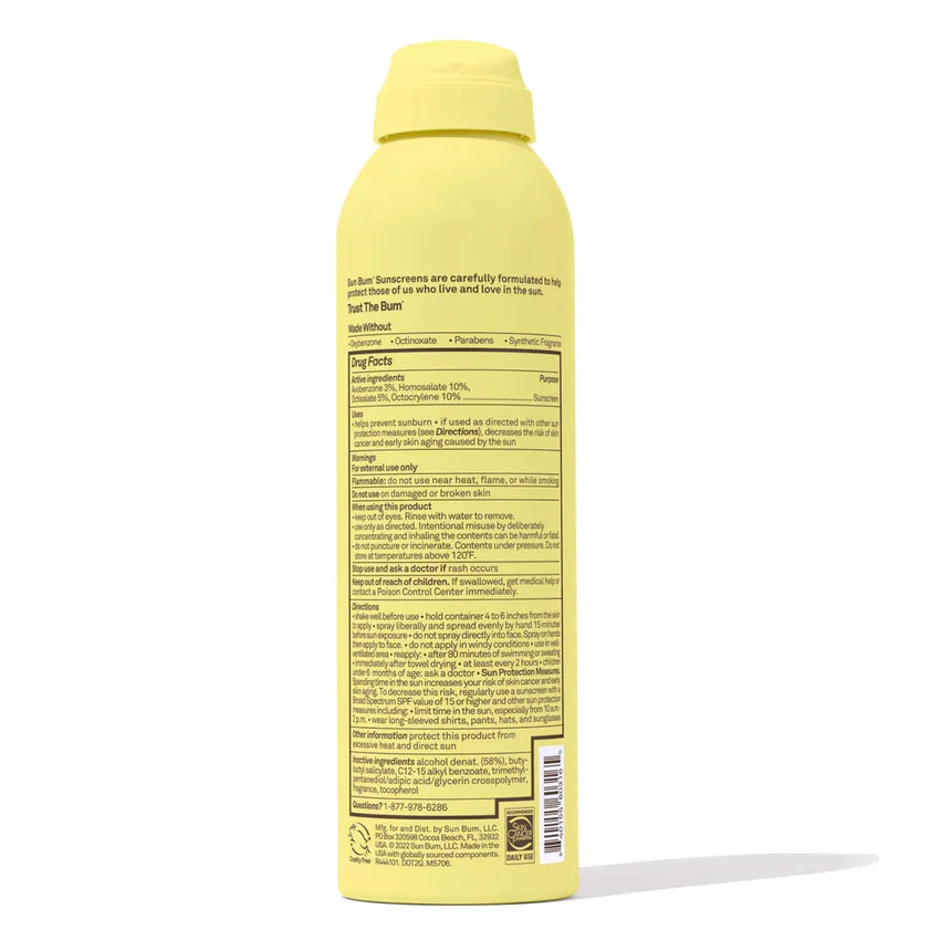 Sun Bum - Sunscreen SPF 50 Spray 6 oz