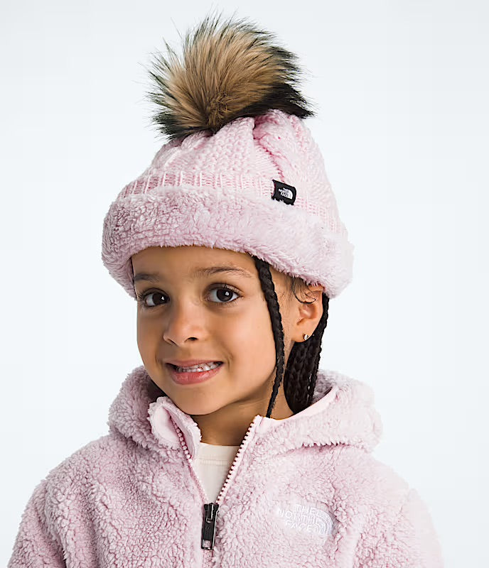 North Face - Kids Oh Mega pompom beanie