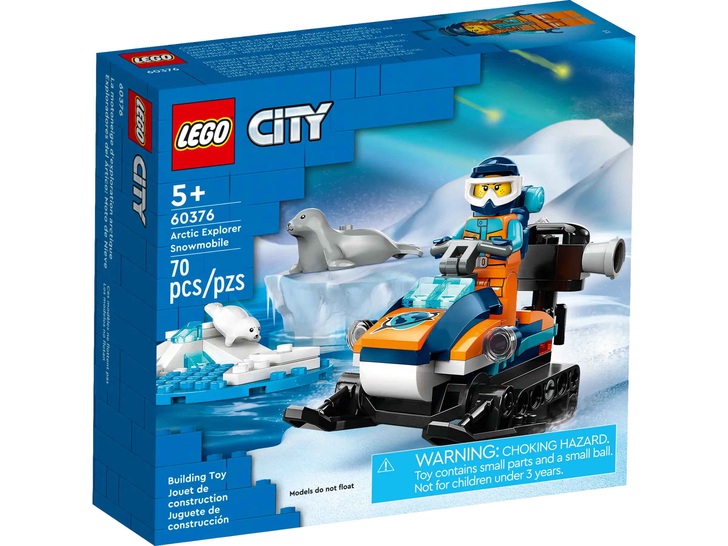 Lego - La motoneige d’exploration arctique