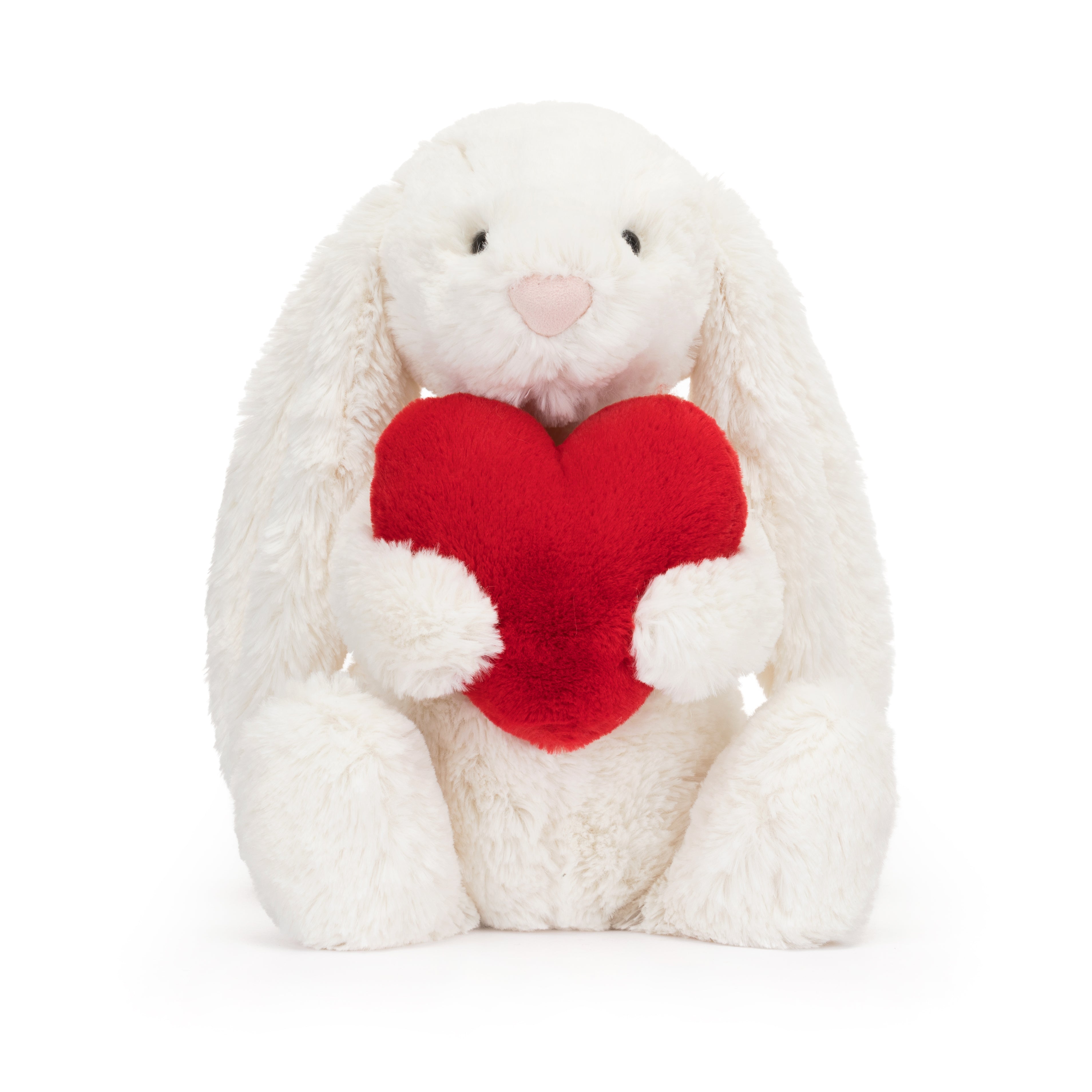 Jellycat - Red Bashful Love Heart Bunny