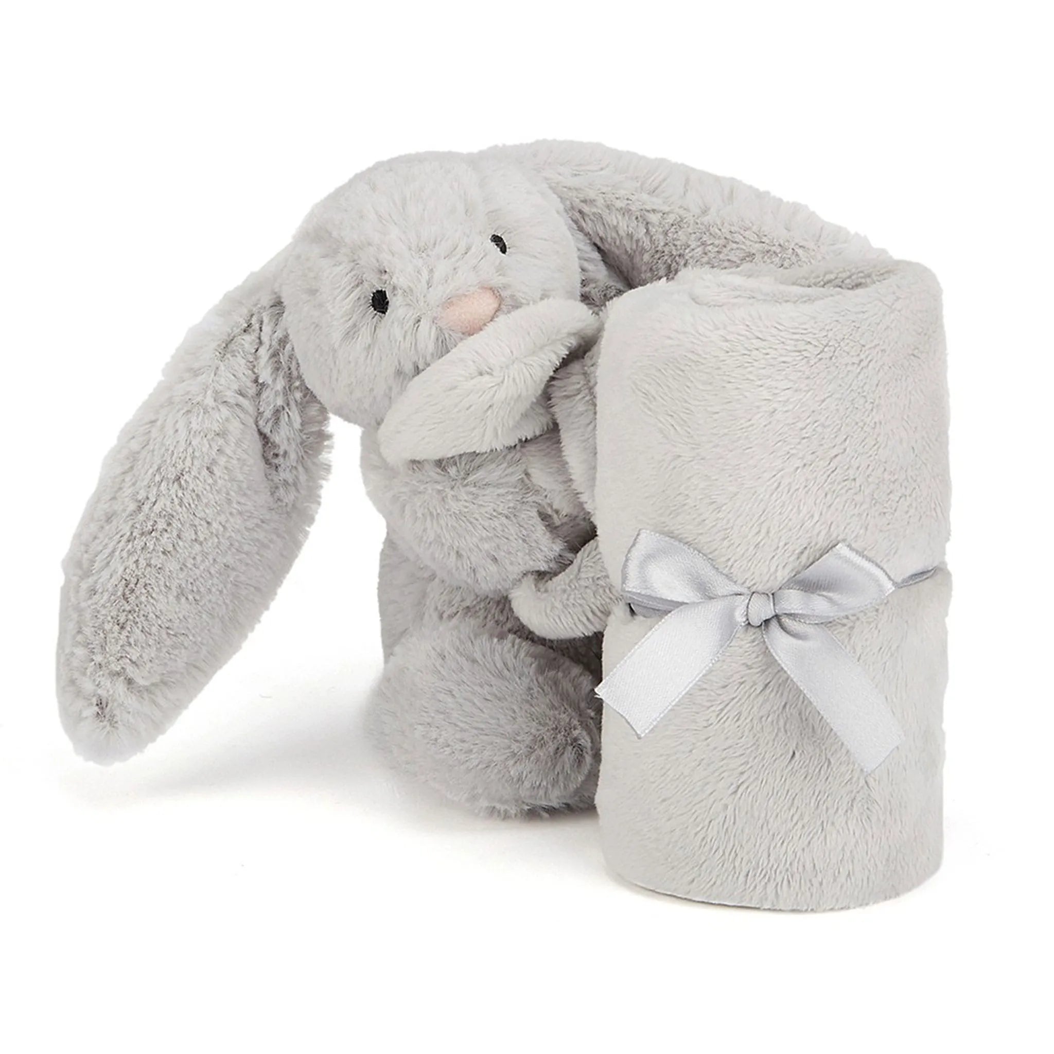 Jellycat - Grey Rabbit Bashful Soother
