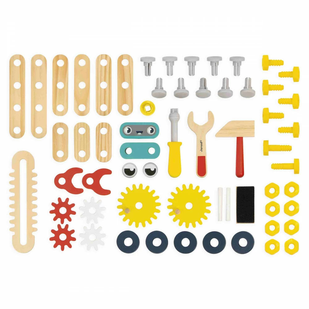 Janod - Brico'Kids DIY Worktop Large Robot