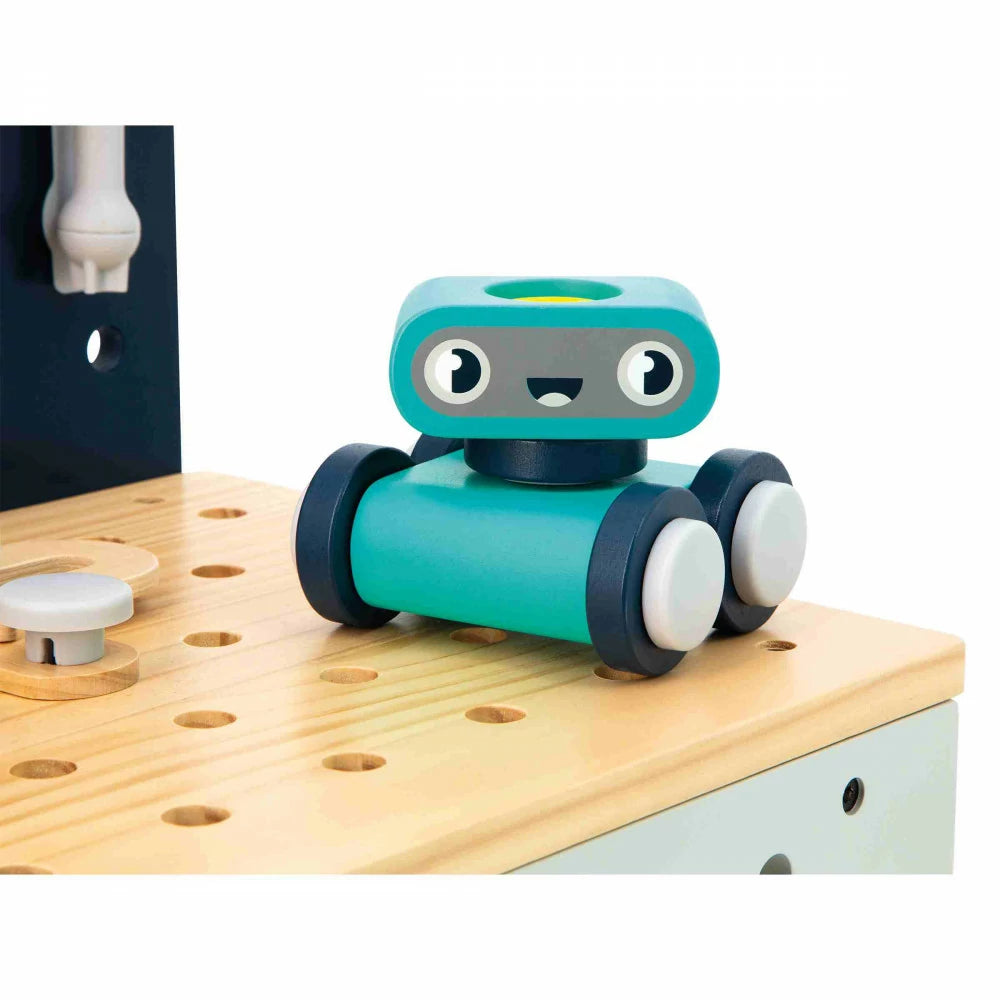 Janod - Brico'Kids DIY Worktop Large Robot