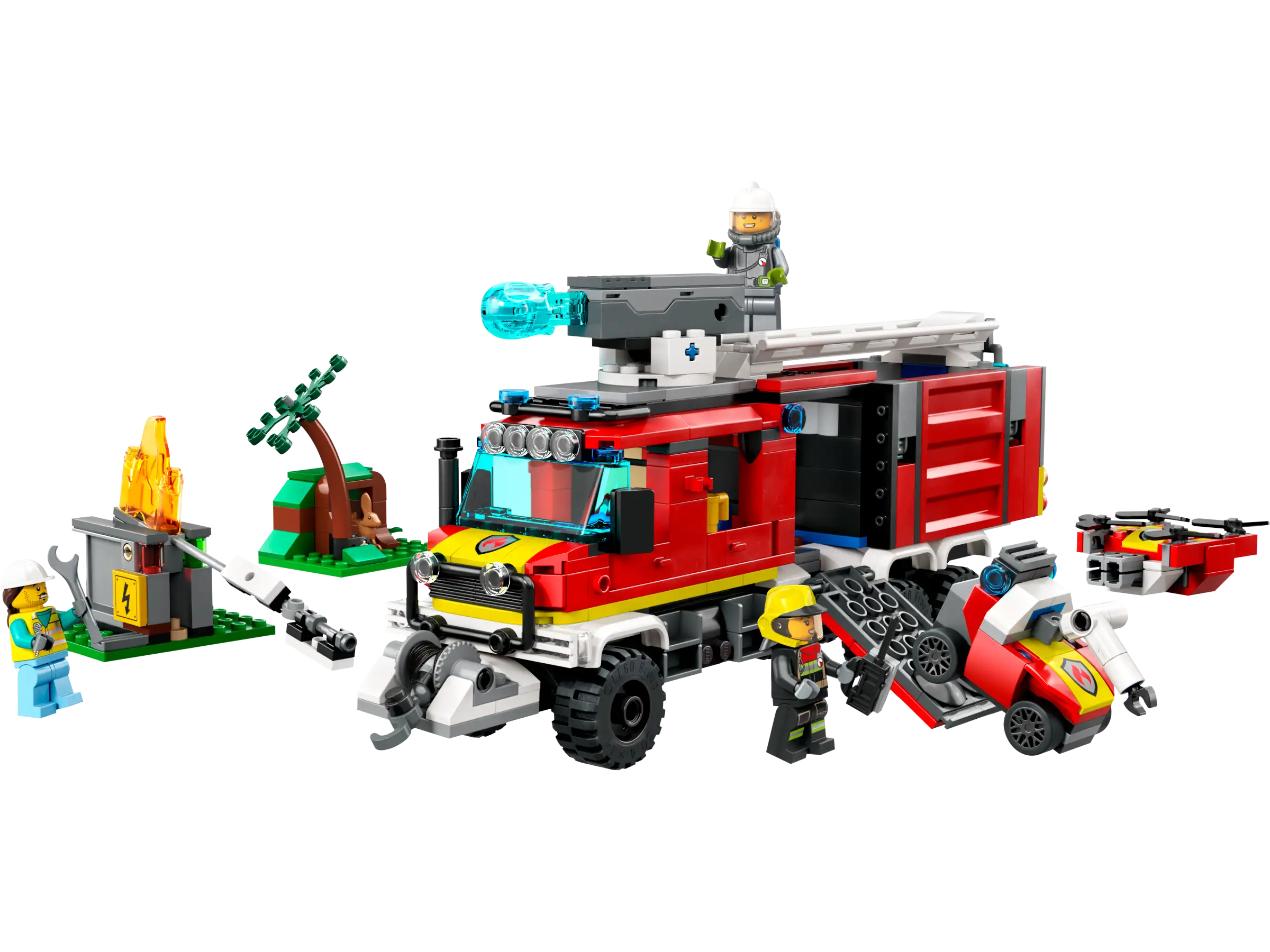 Lego - Le camion de commandement de pompiers