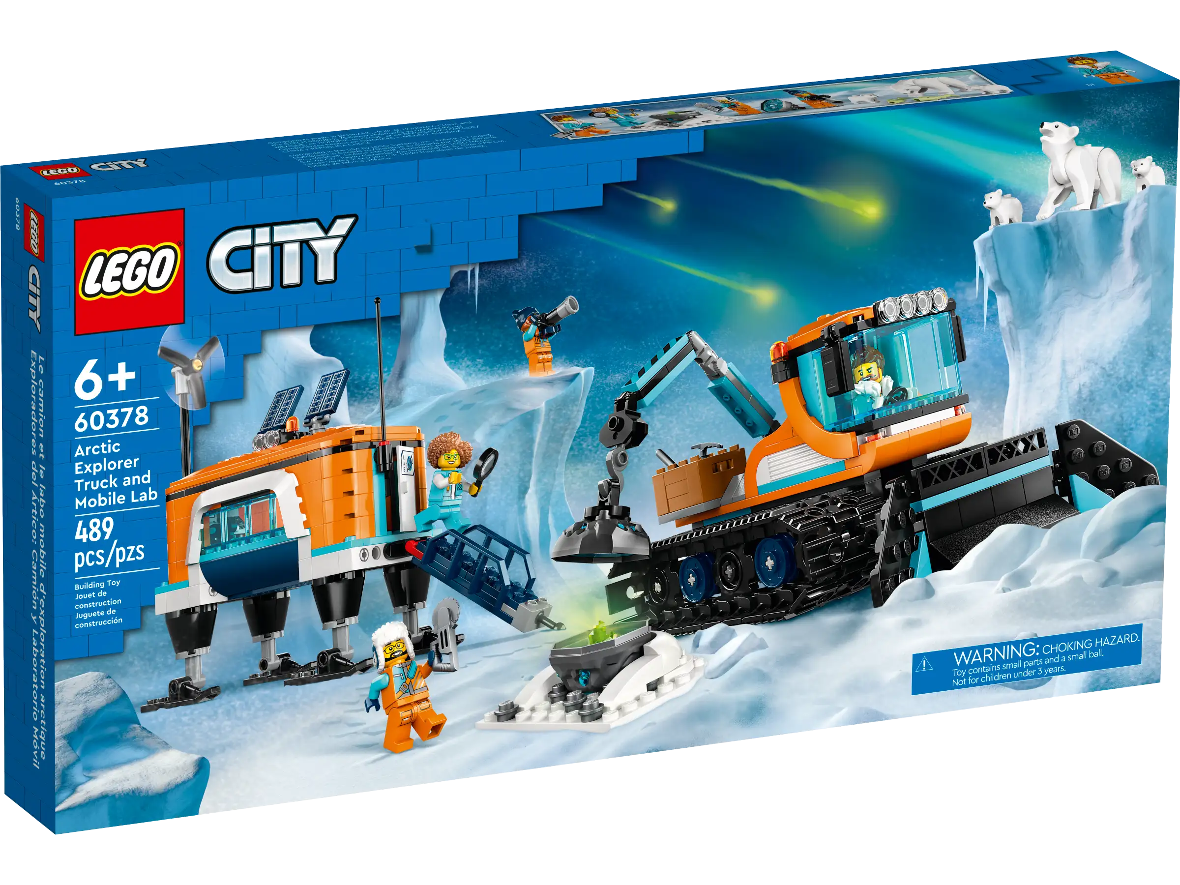Lego - Le camion et le labo mobile d’exploration arctique