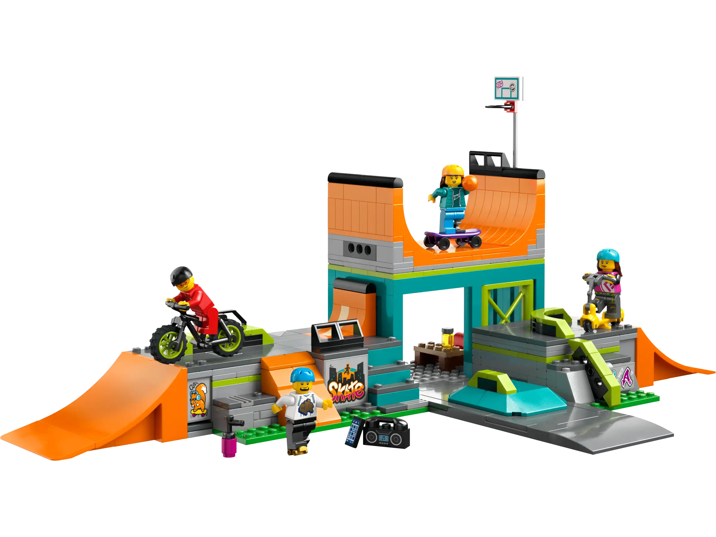 Lego - The skateboard park