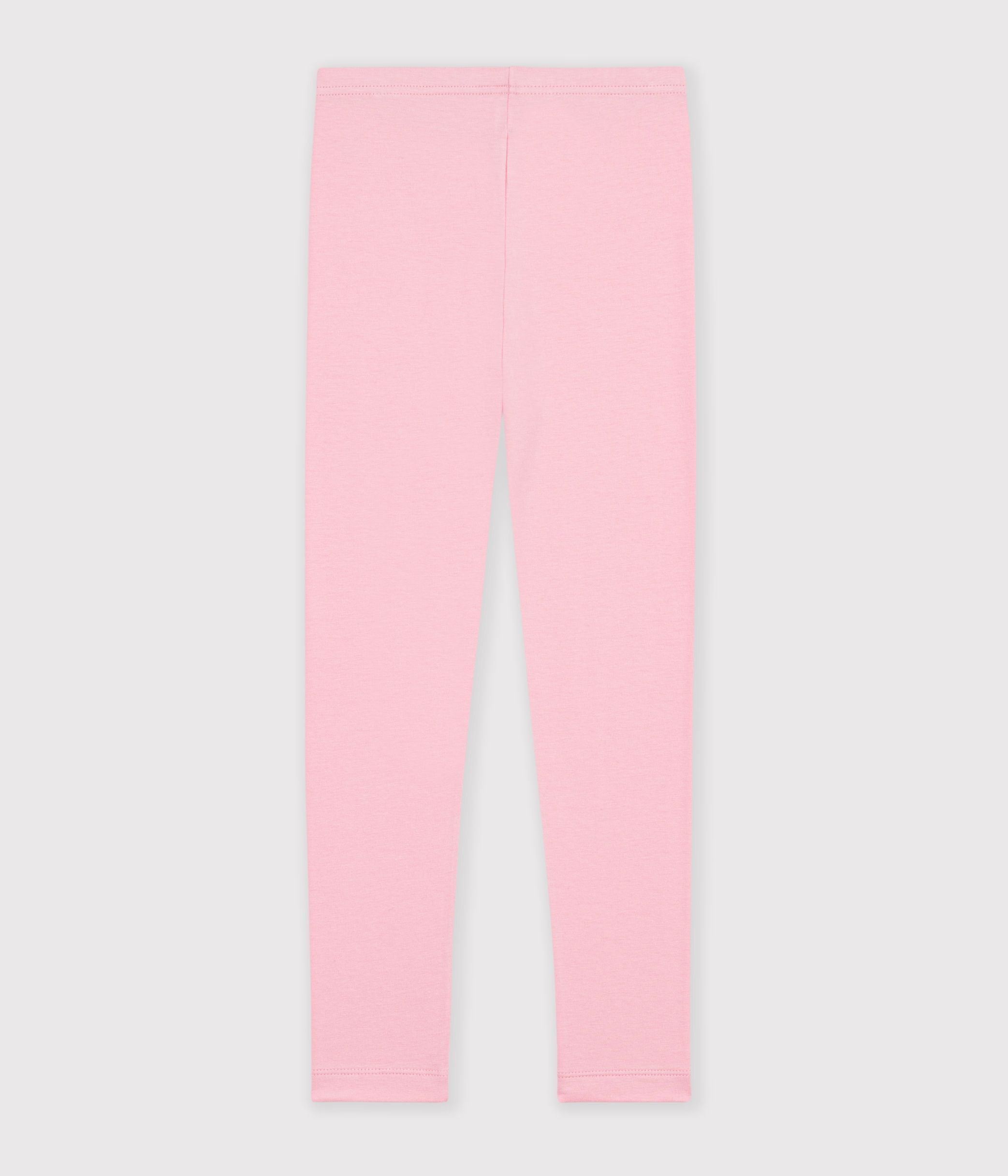 Petit Bateau - Plain cotton children's leggings