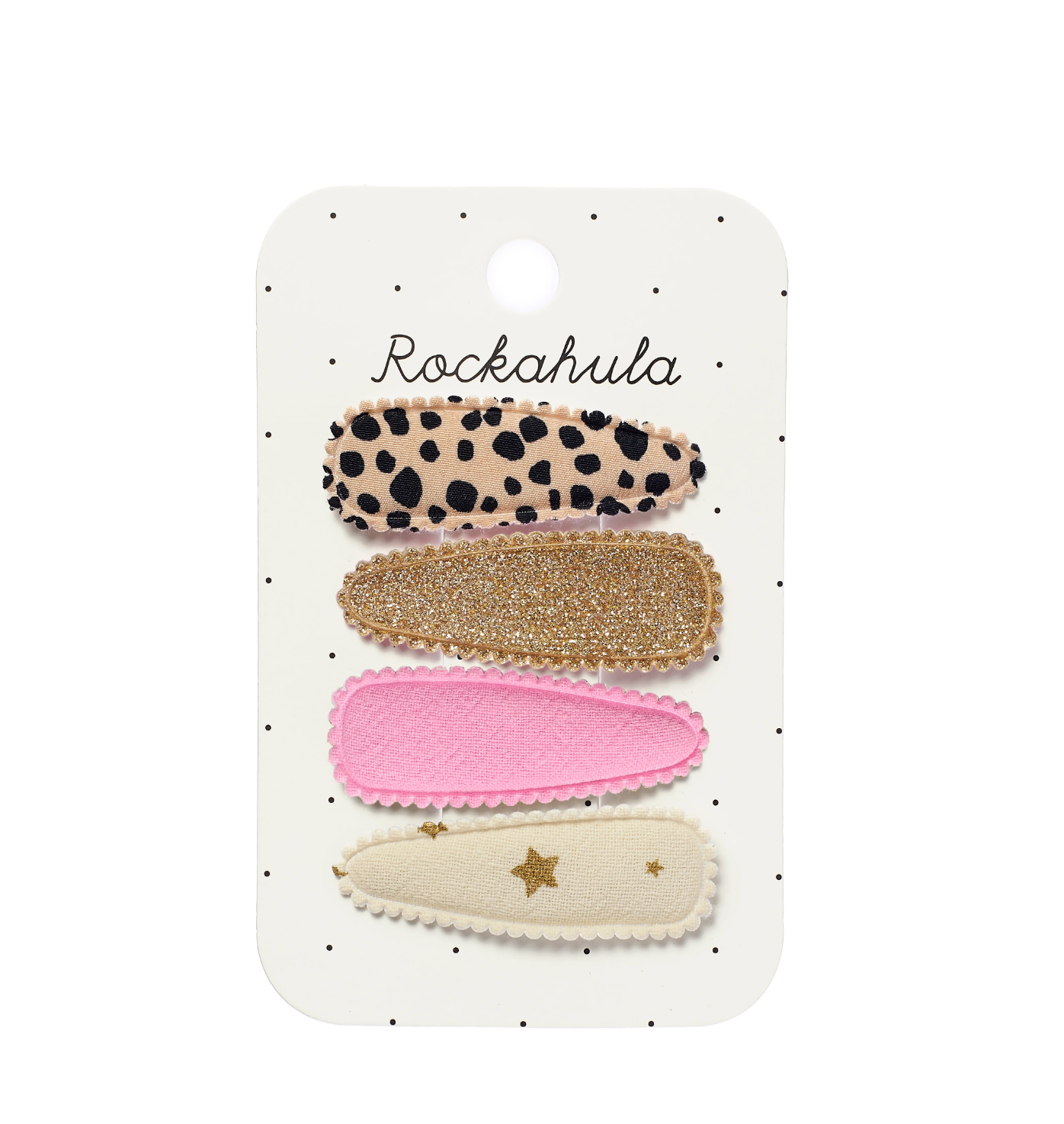 Rockahula - Leopard Fabric Clip Set