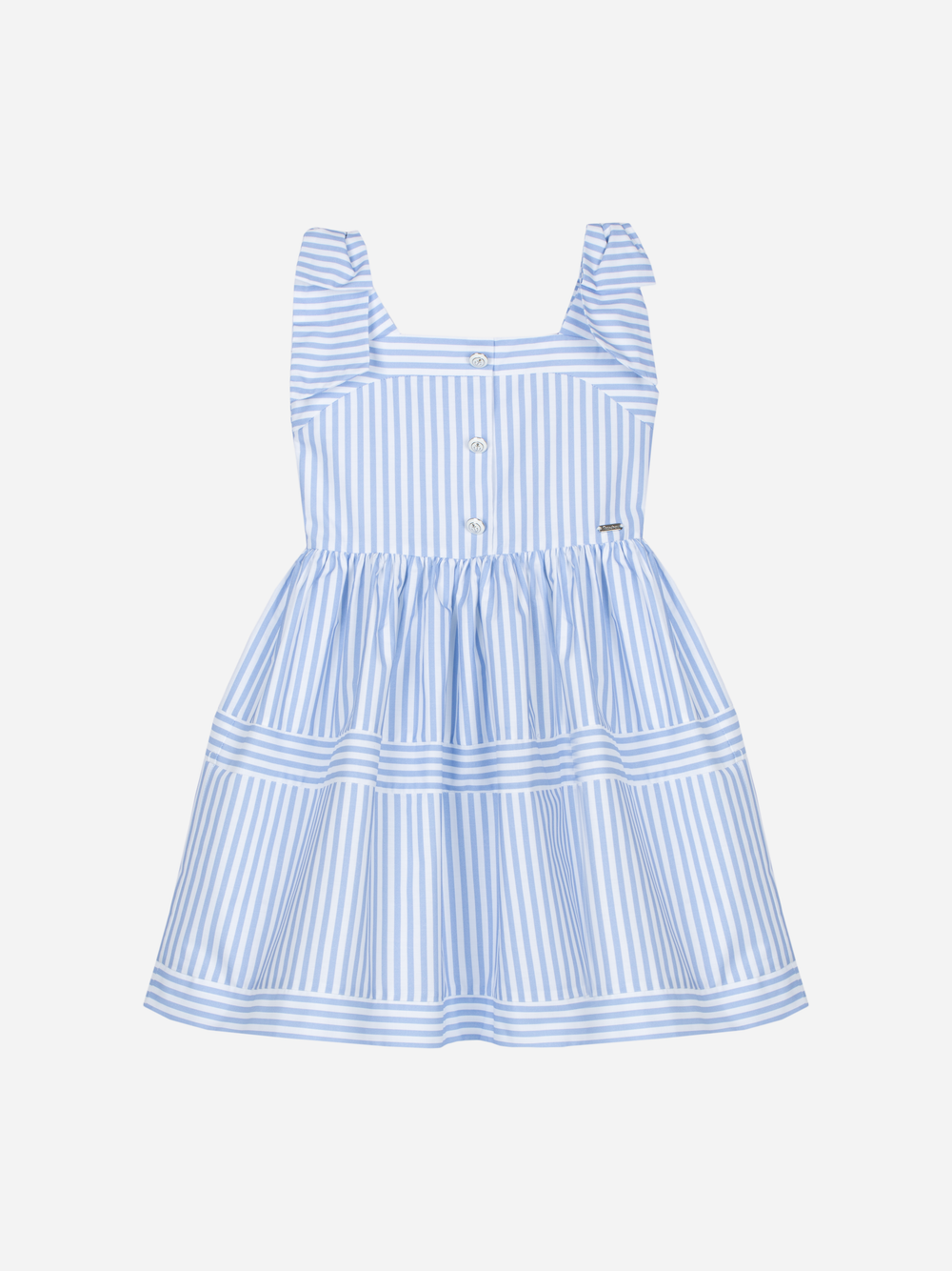 Patachou - Light Blue Striped Dress