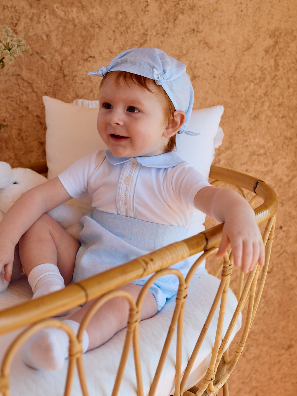 Patachou - Combinaison bleu clair pour les grandes occasions