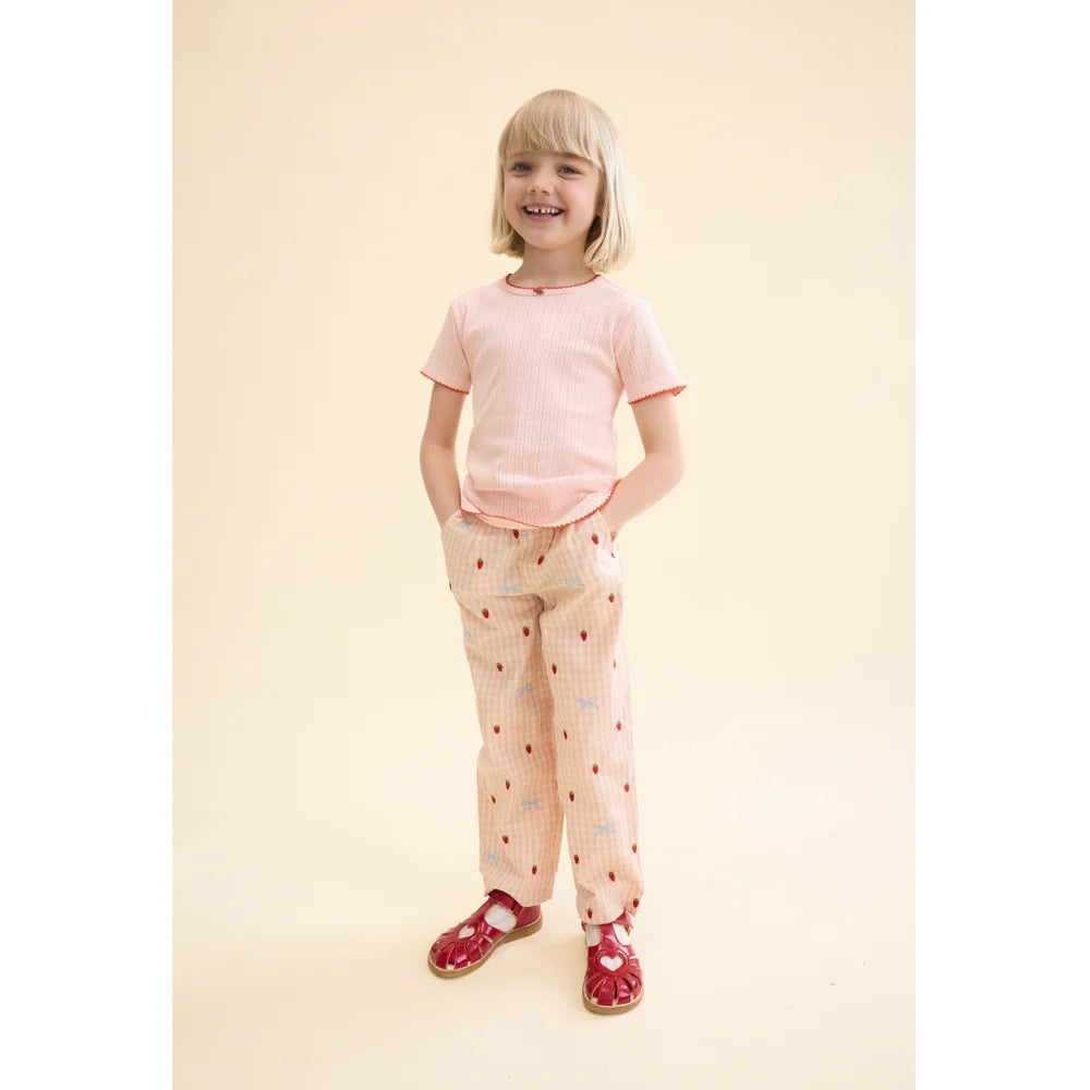Flöss - Blouse Liva SS Pointelle