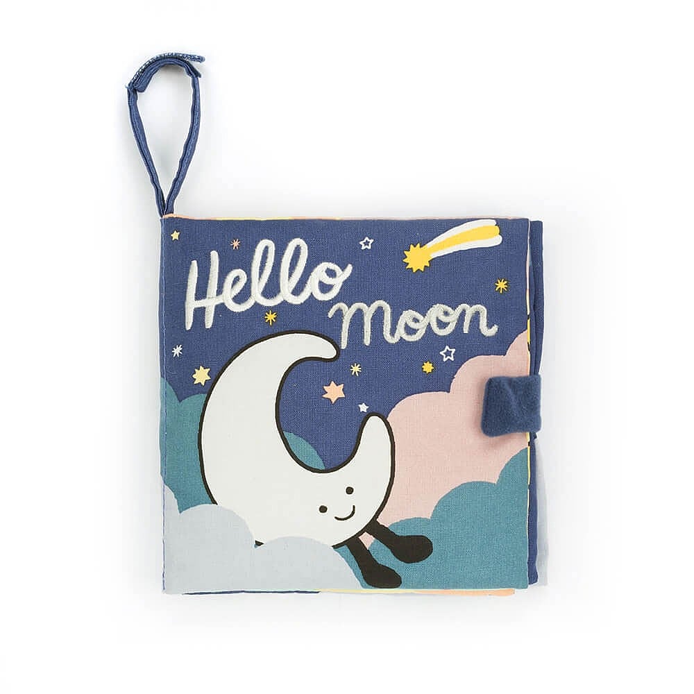 Jellycat - Livre de tissus "Hello Moon"