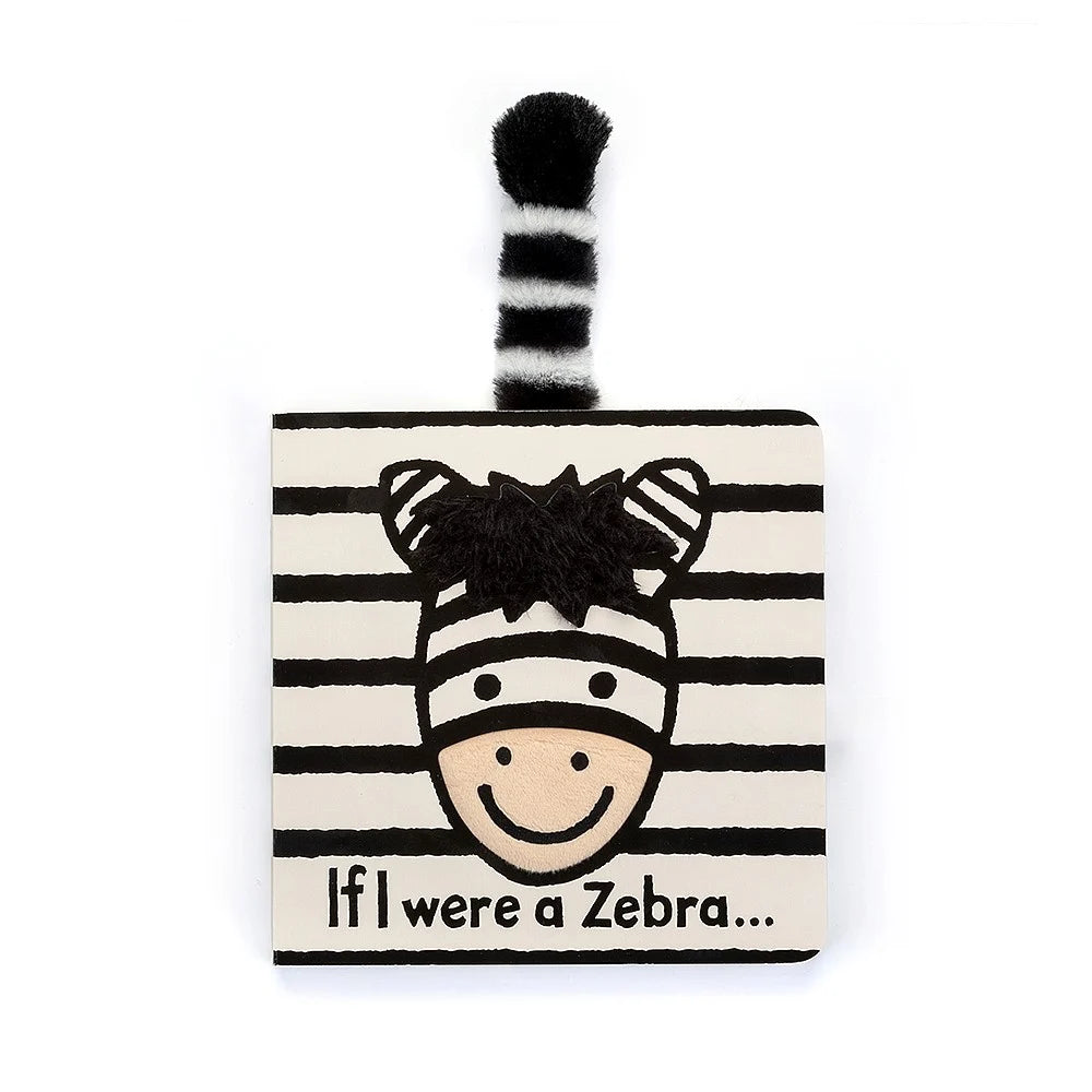 Jellycat - Livre "If I Were a Zebra"