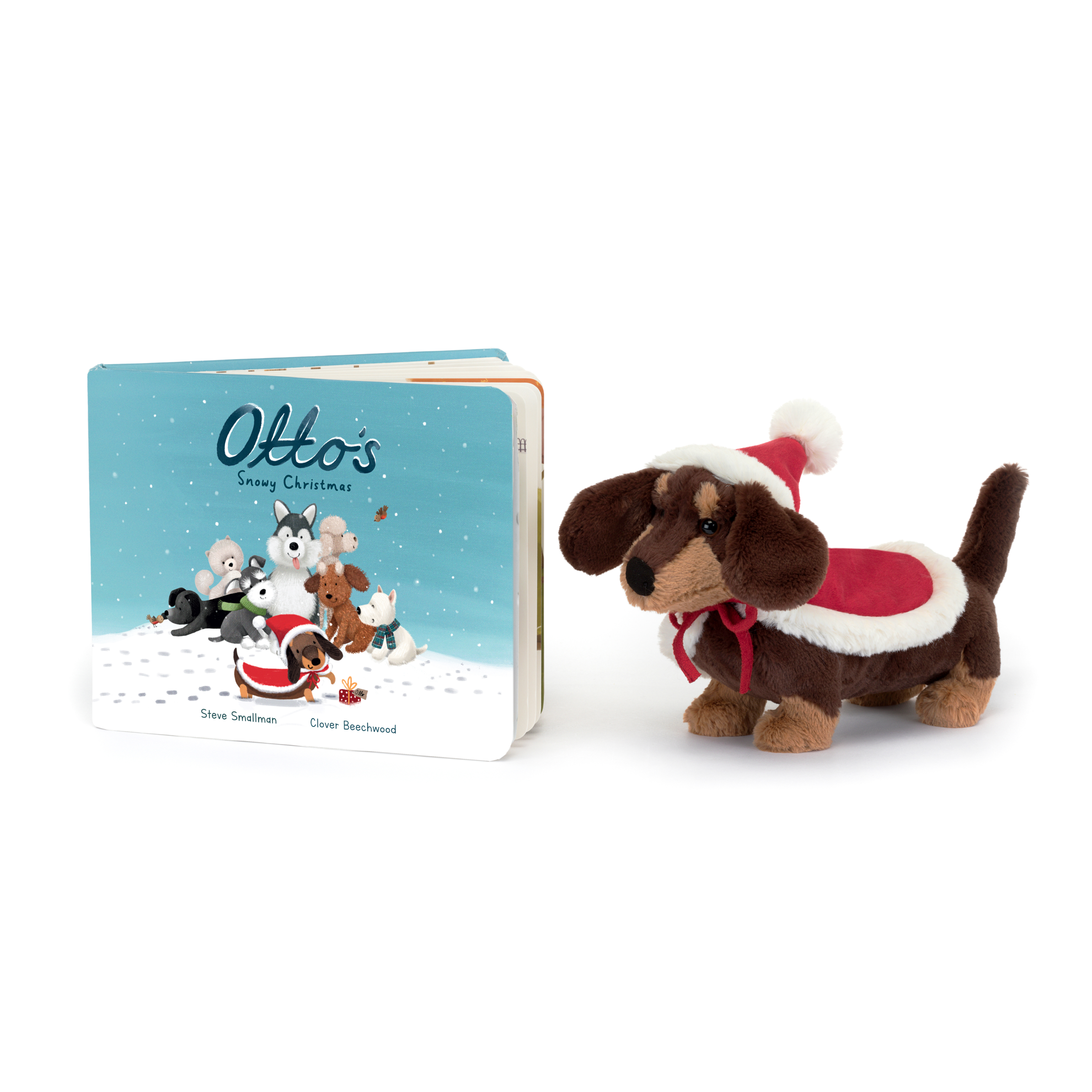 Jellycat - Livre "Otto's Snowy Christmas"