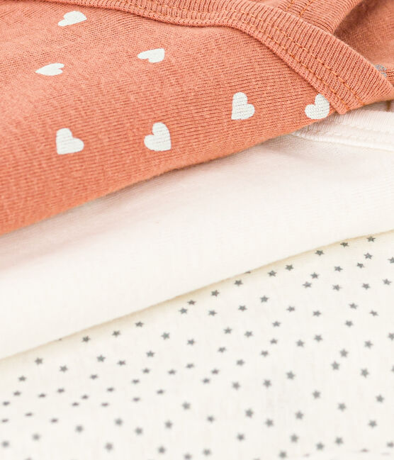 Petit Bateau - Lot de 3 Cache-couches Manches Longues