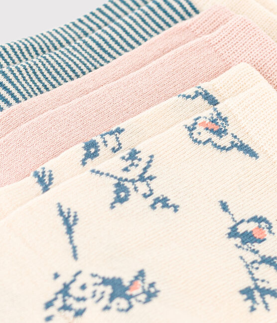 Petit Bateau - Lot de 3 Paires Chaussettes Oiseaux