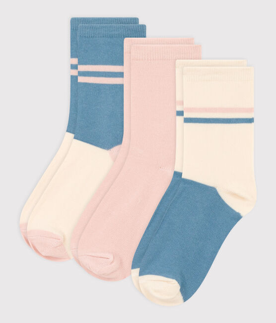 Petit Bateau - Set of 3 Pairs Socks