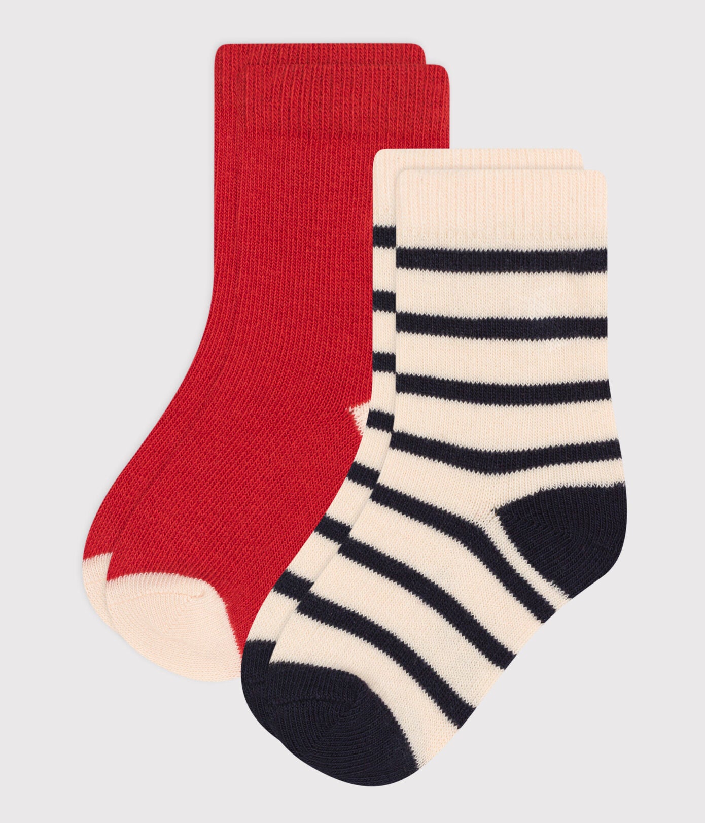 Petit Bateau - Lot de 2 Paires de Chaussettes
