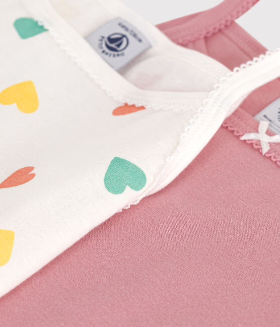 Petit Bateau - Set of 2 Strapless Camisoles
