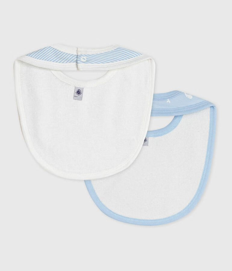 Petit Bateau - Lot de 2 Bavoirs