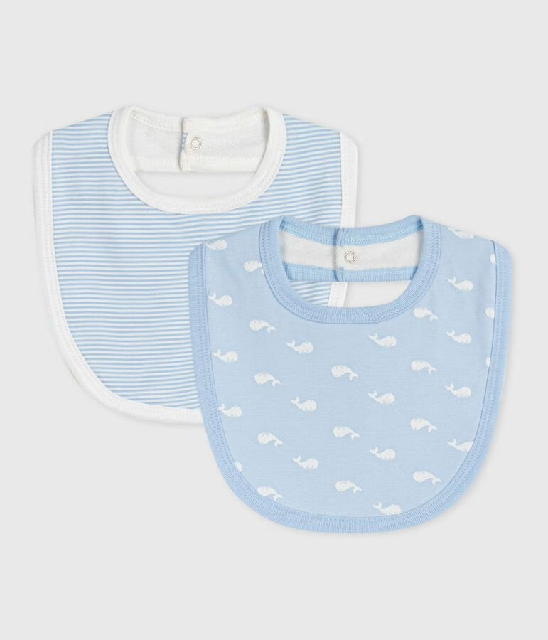 Petit Bateau - Lot de 2 Bavoirs