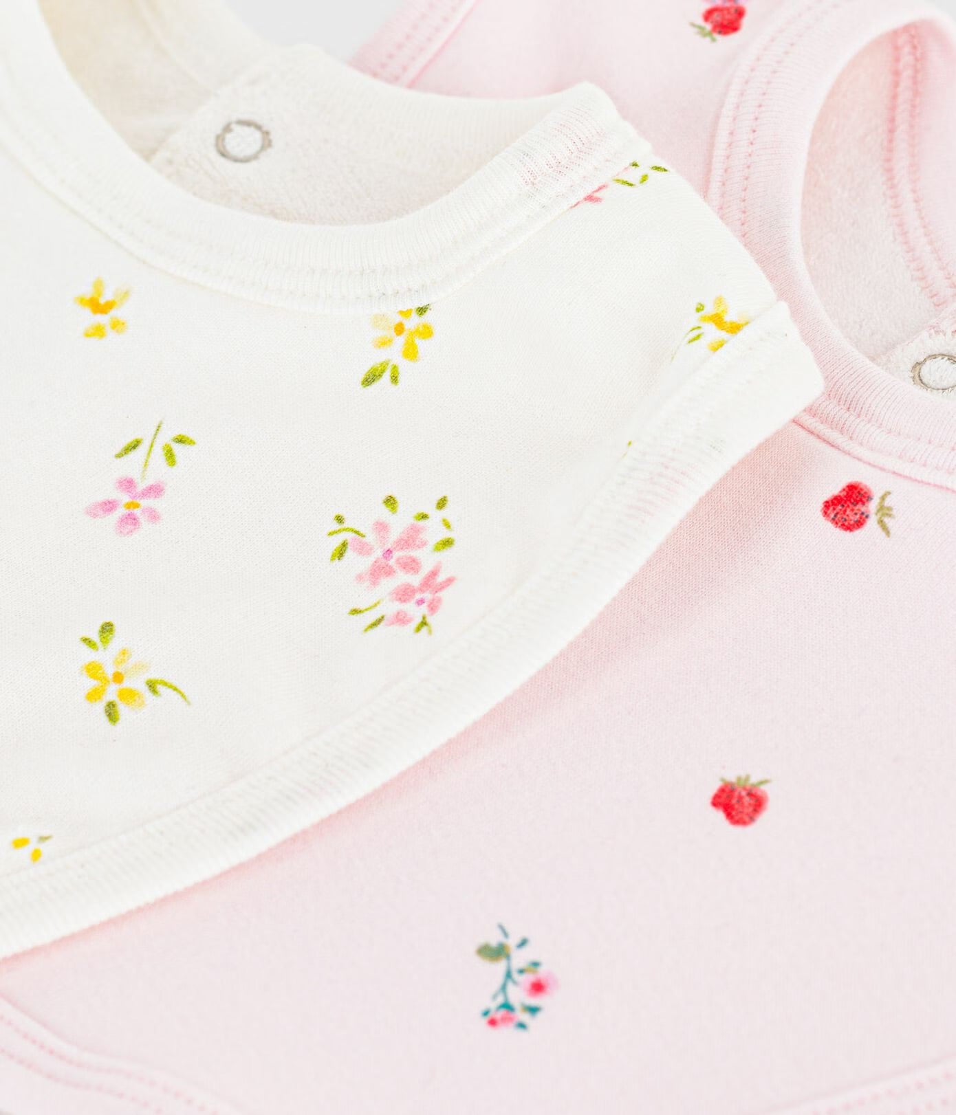 Petit Bateau - Lot de 2 Bavoirs