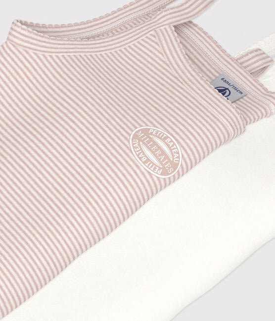 Petit Bateau - Pack of 2 strappy camisoles