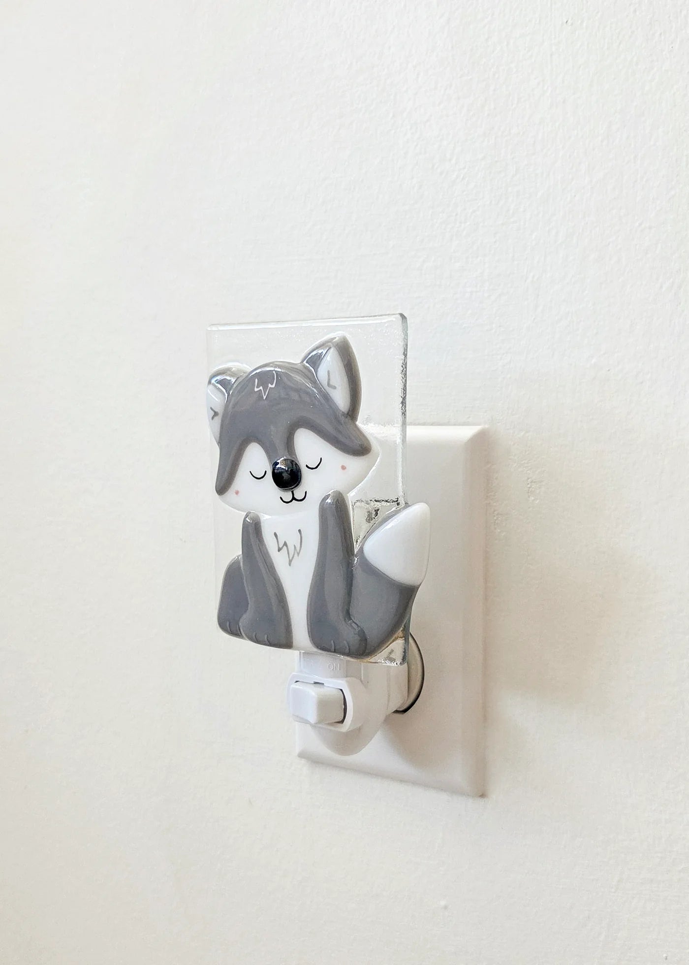 Veille Sur Toi - Lou the Little Wolf Nightlight