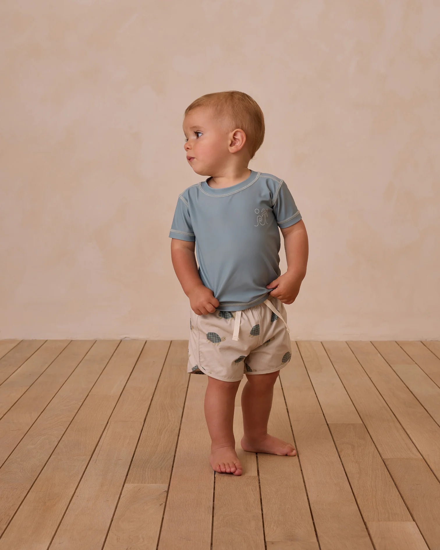 Rylee + Cru - Turtle Swim Shorts