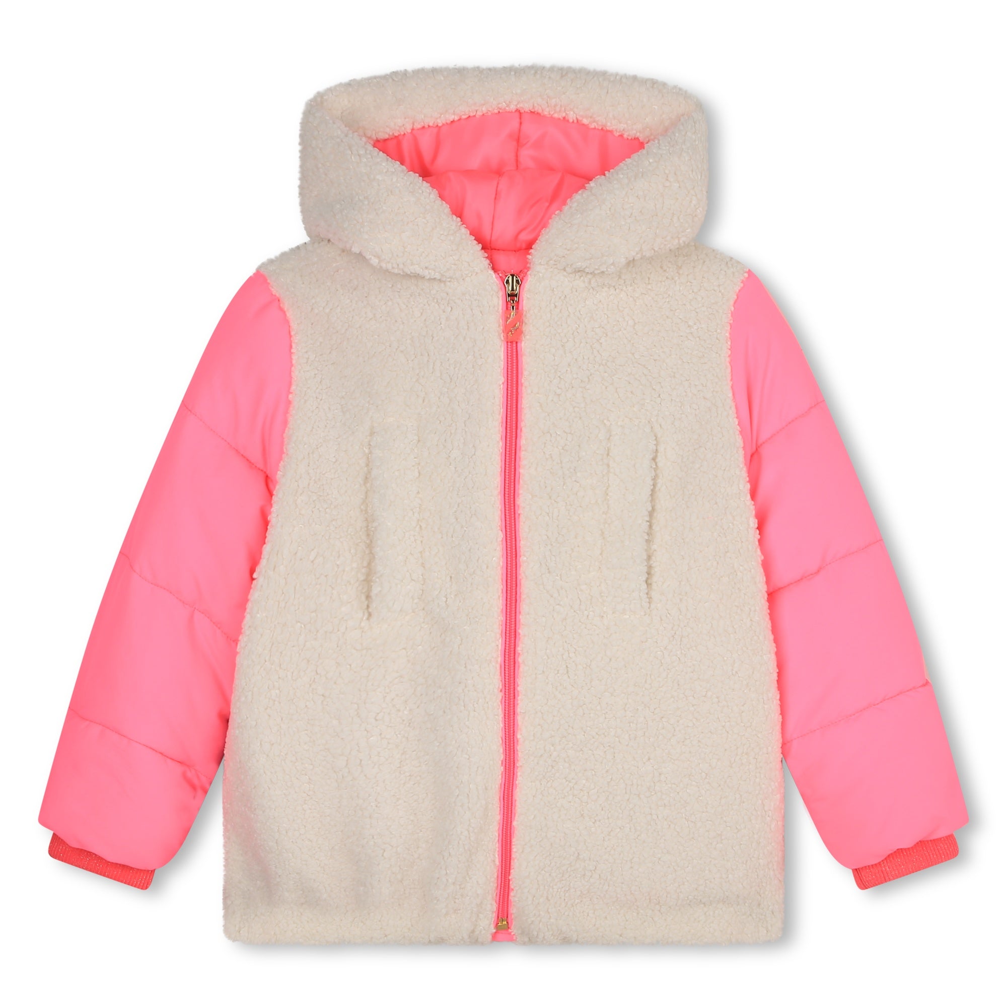 Billieblush - Manteau à Capuche Polaire