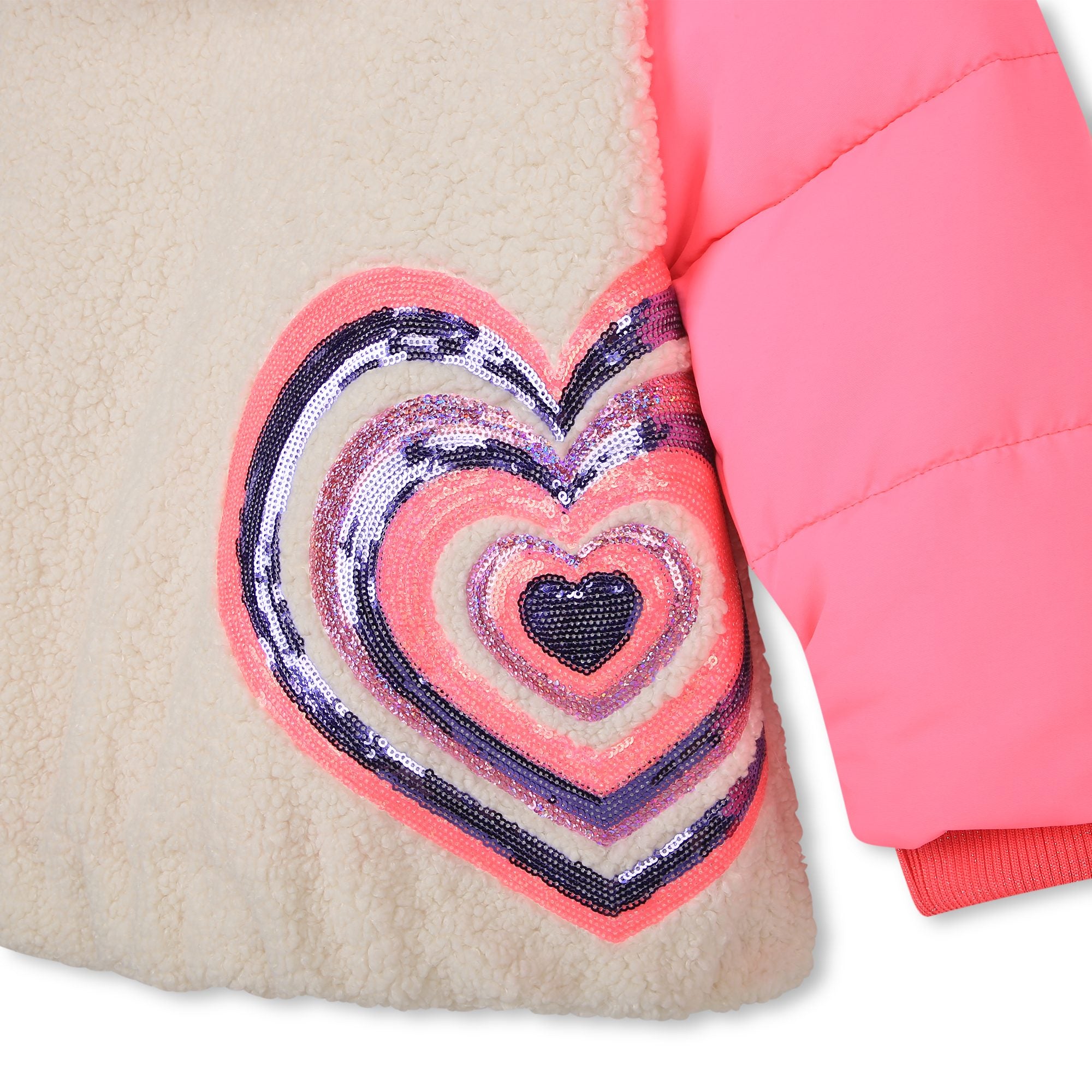 Billieblush - Manteau à Capuche Polaire