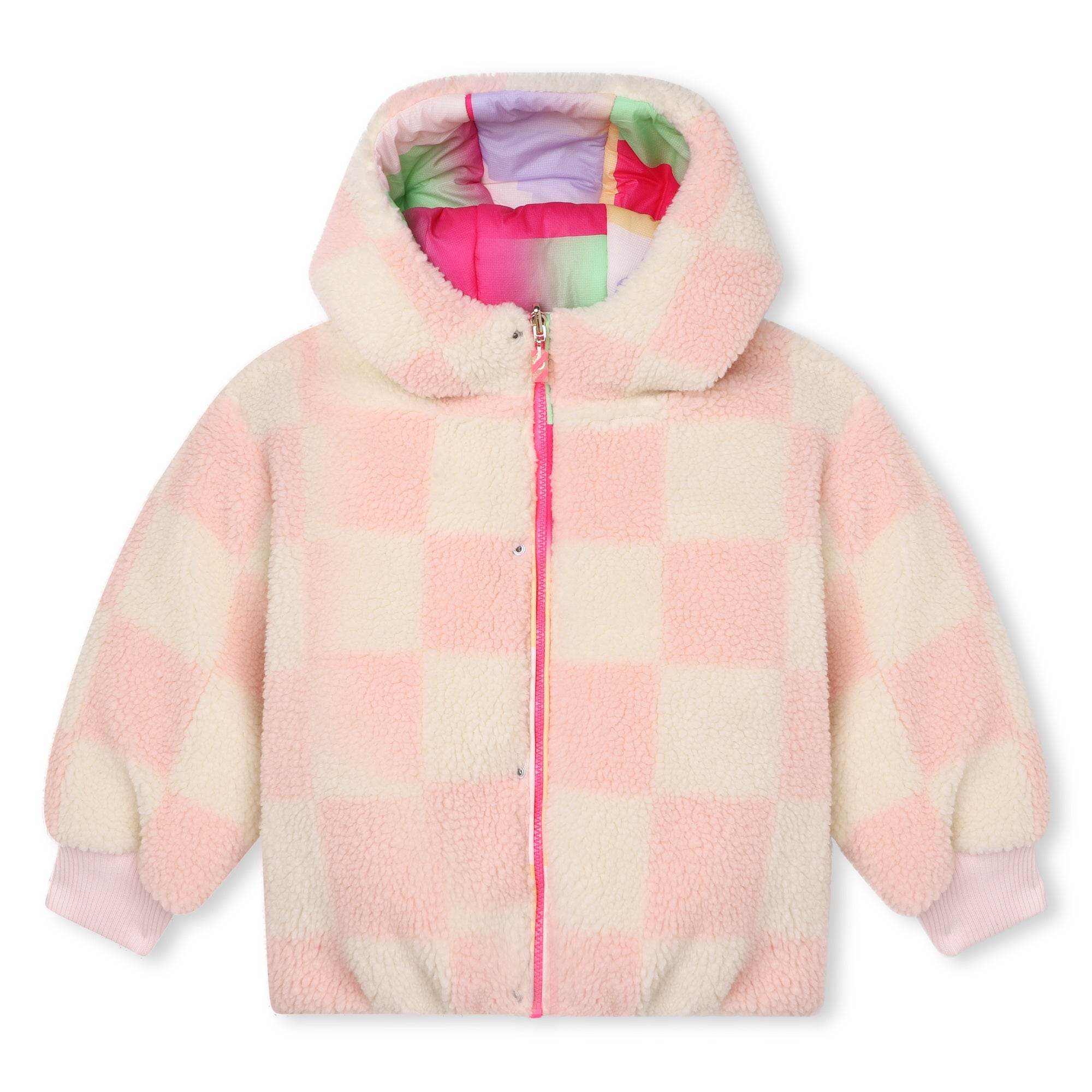 Billieblush - Manteau à Capuche Réversible