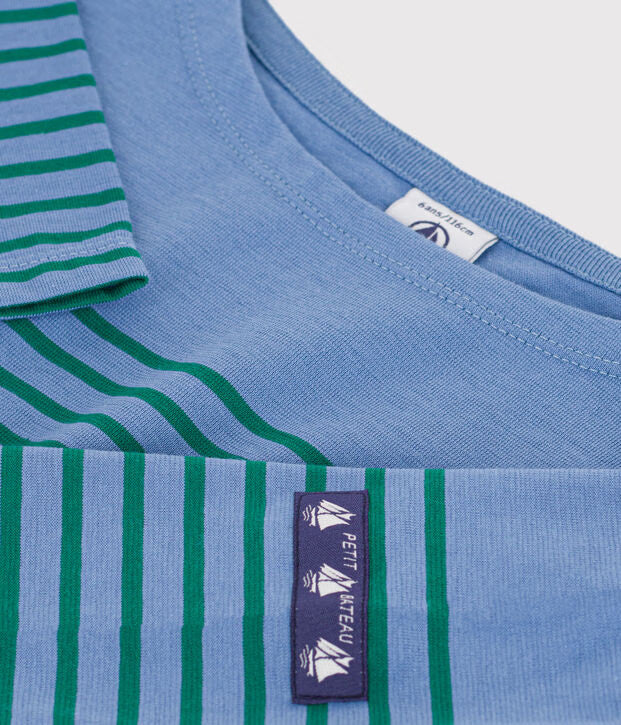 Petit Bateau - Kids' cotton marinière top