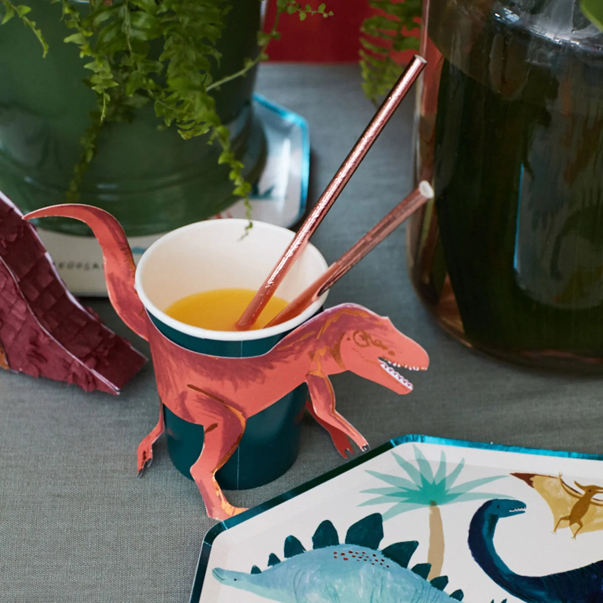 Meri Meri - T-Rex Party Cups