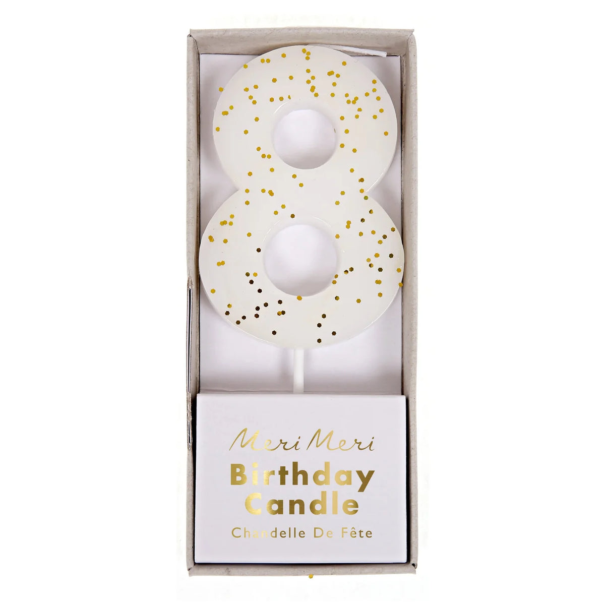 Meri Meri - Number 8 Birthday Candle