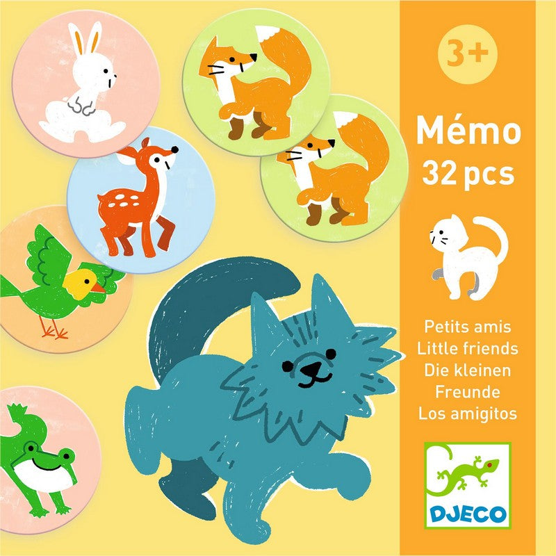 Djeco - Mémo Petits Amis