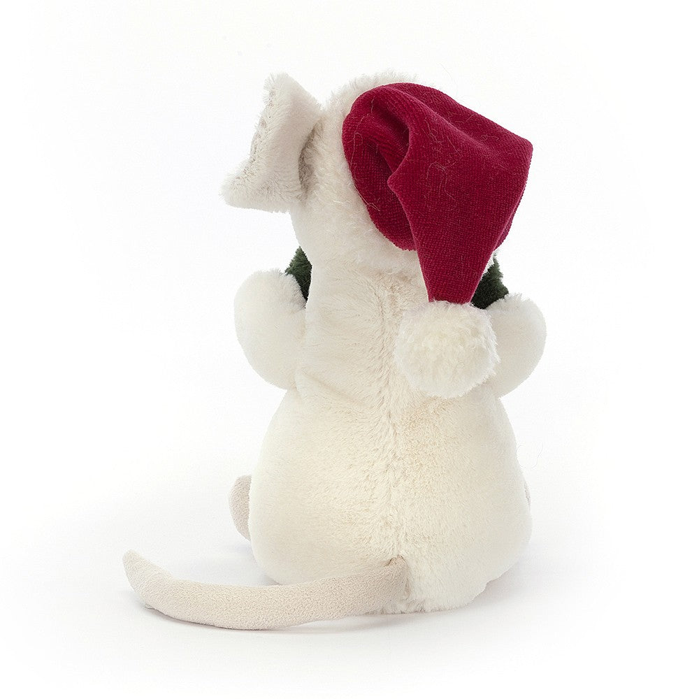Jellycat - Merry Mouse : Couronne de Noël